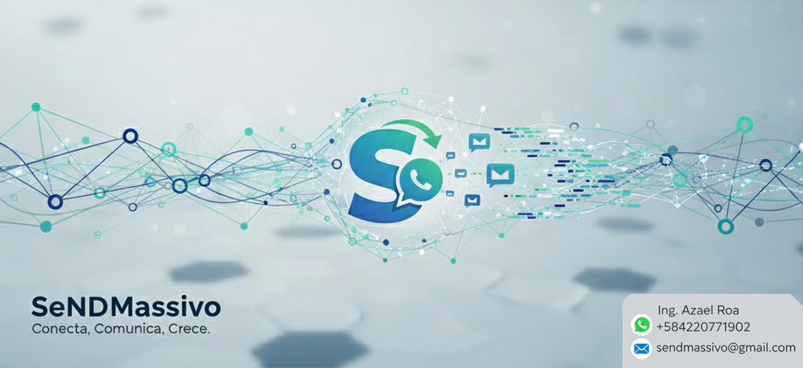 Banner de bienvenida SENDMassivo